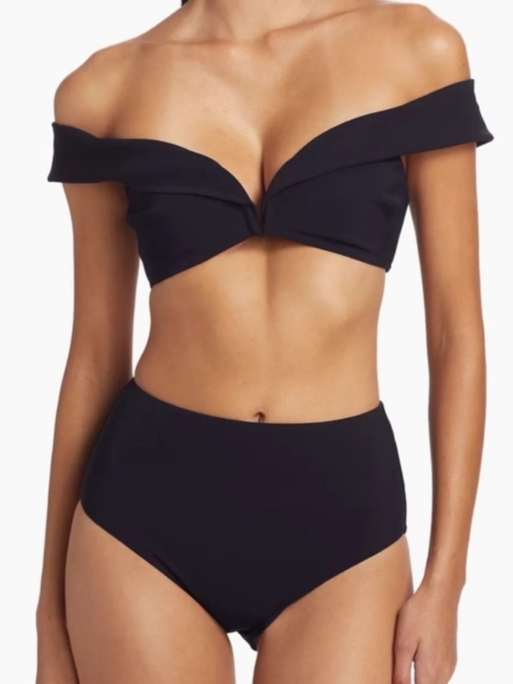 Zimmermann Lexi Off-the-Shoulder Bikini Bottom Size AU 3 US 10 | Top AU 4 US 12